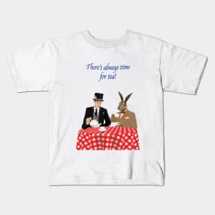 Mad Hatter & March Hare Kids T-Shirt